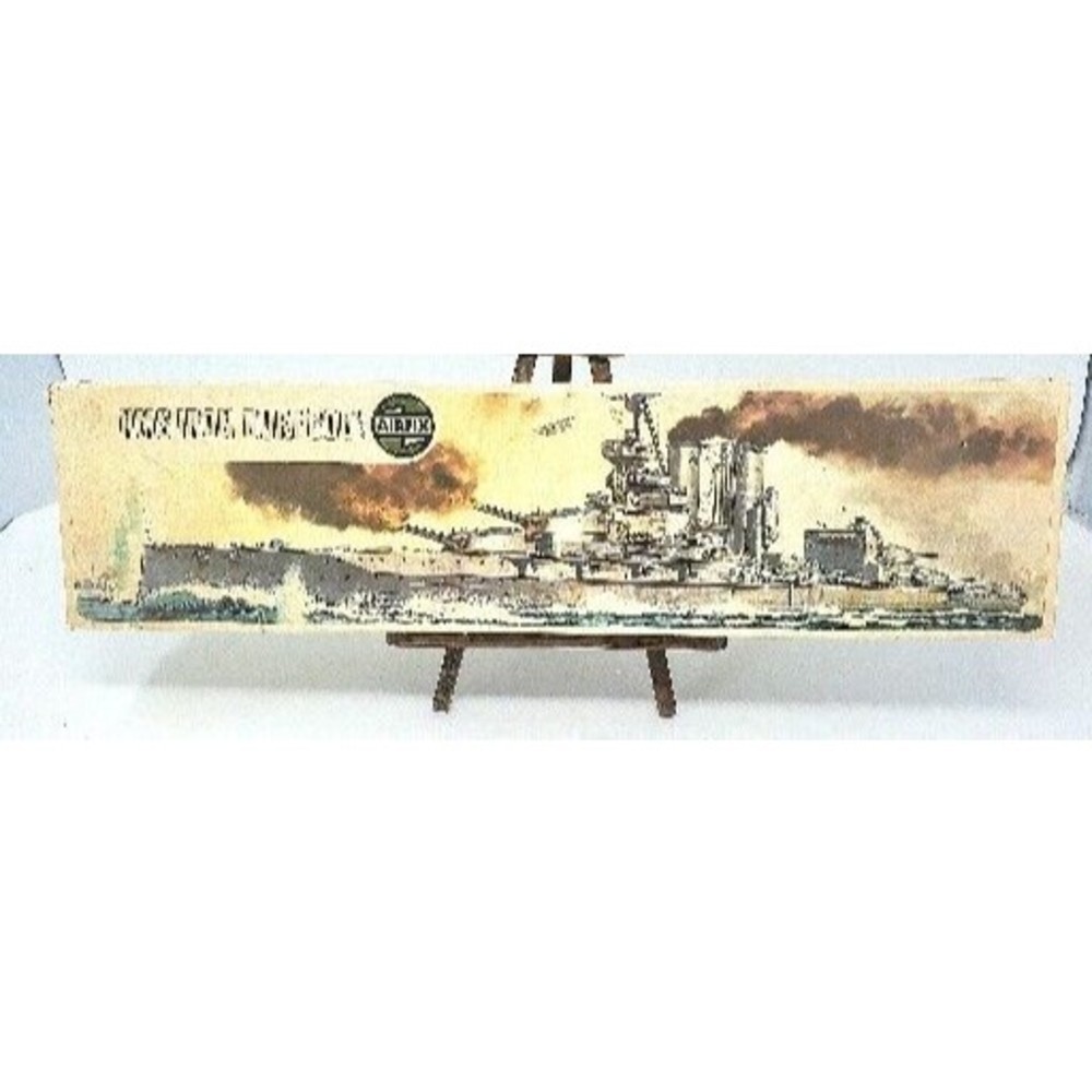 NIB Vintage 1973 Airfix Naval Model 1/600 HMS "Iron Duke" Kit Series 4 England